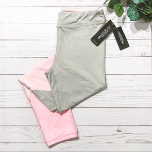 NWT Ideology Girls L (14) Two-Toned Leggings